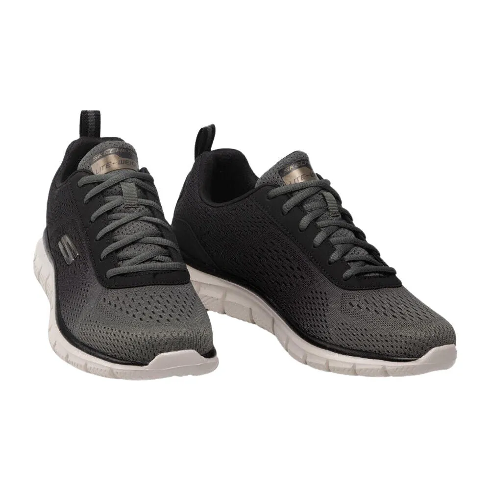 Skechers Mens Track Ripkent Olive/Black Vegan Lightweight Trainers 232399/OLBK