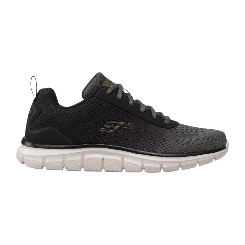 Skechers Mens Track Ripkent Olive/Black Vegan Lightweight Trainers 232399/OLBK