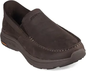 Skechers USA Men's Men's Pollard-Osgood Moc Toe, Cocoa, 8.5