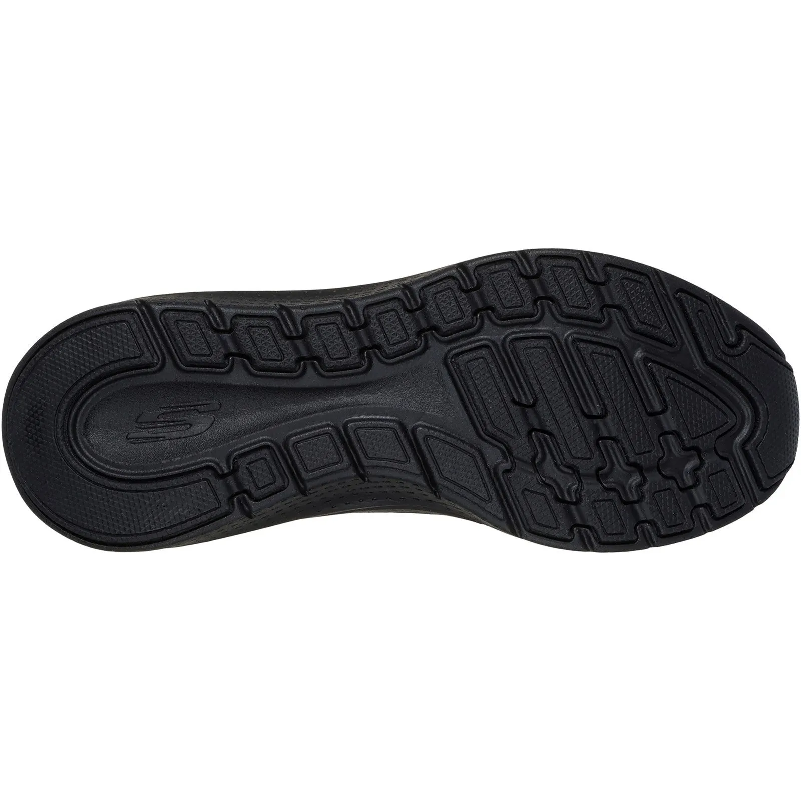 Skechers Womens Arch Fit 2.0 - Big League 150051-BBK Black Lace Up Shoe