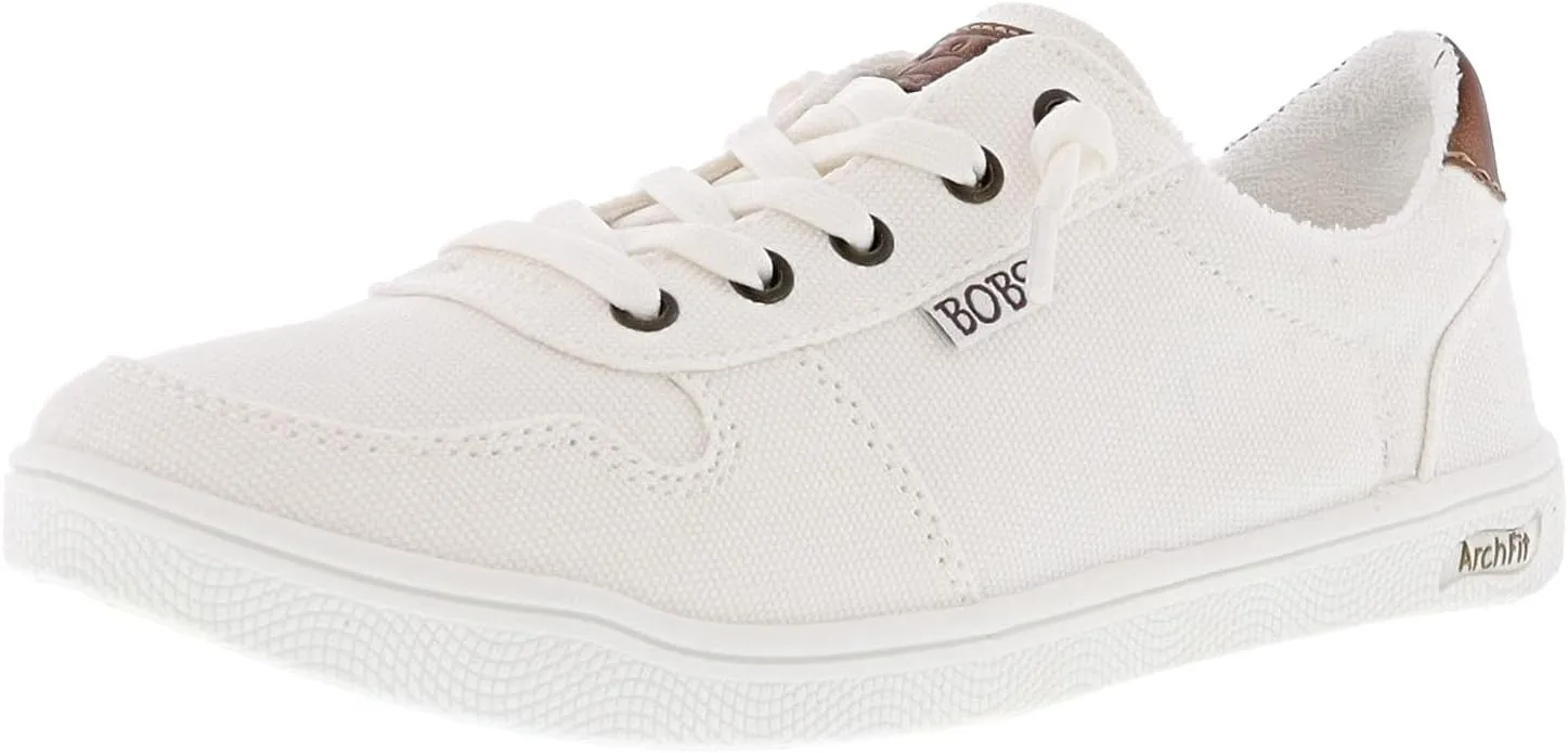 Skechers Women's Bob's Arch Fit B Cute- Epic Flair Walking Shoes, Off White, 10M
