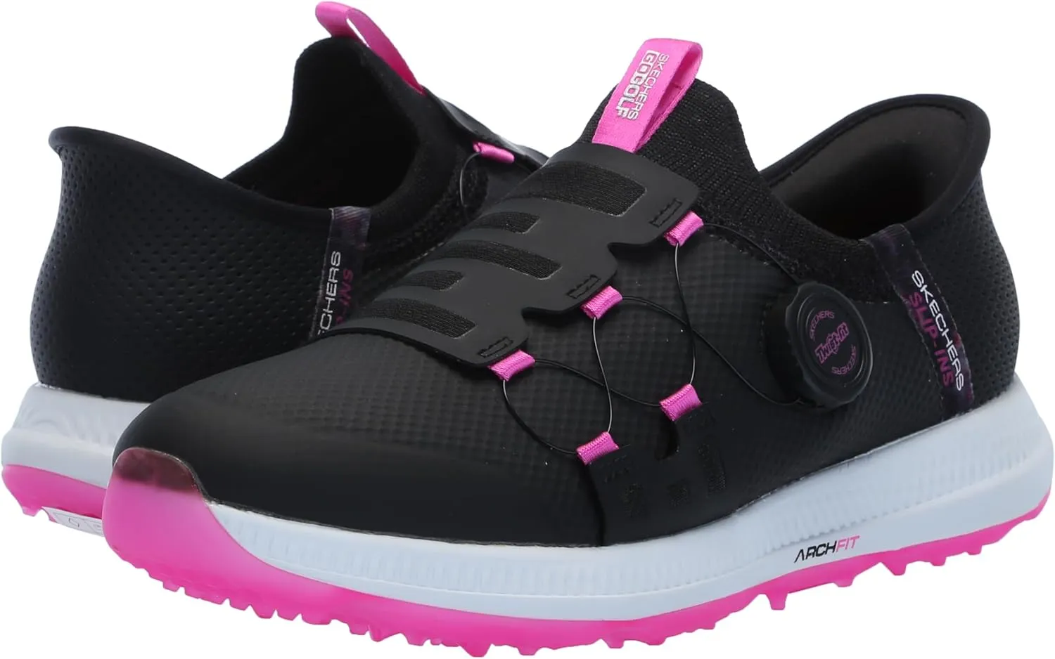 Skechers Women's Go Golf Elite 5 Arch Fit Waterproof Slip in Golf Shoe