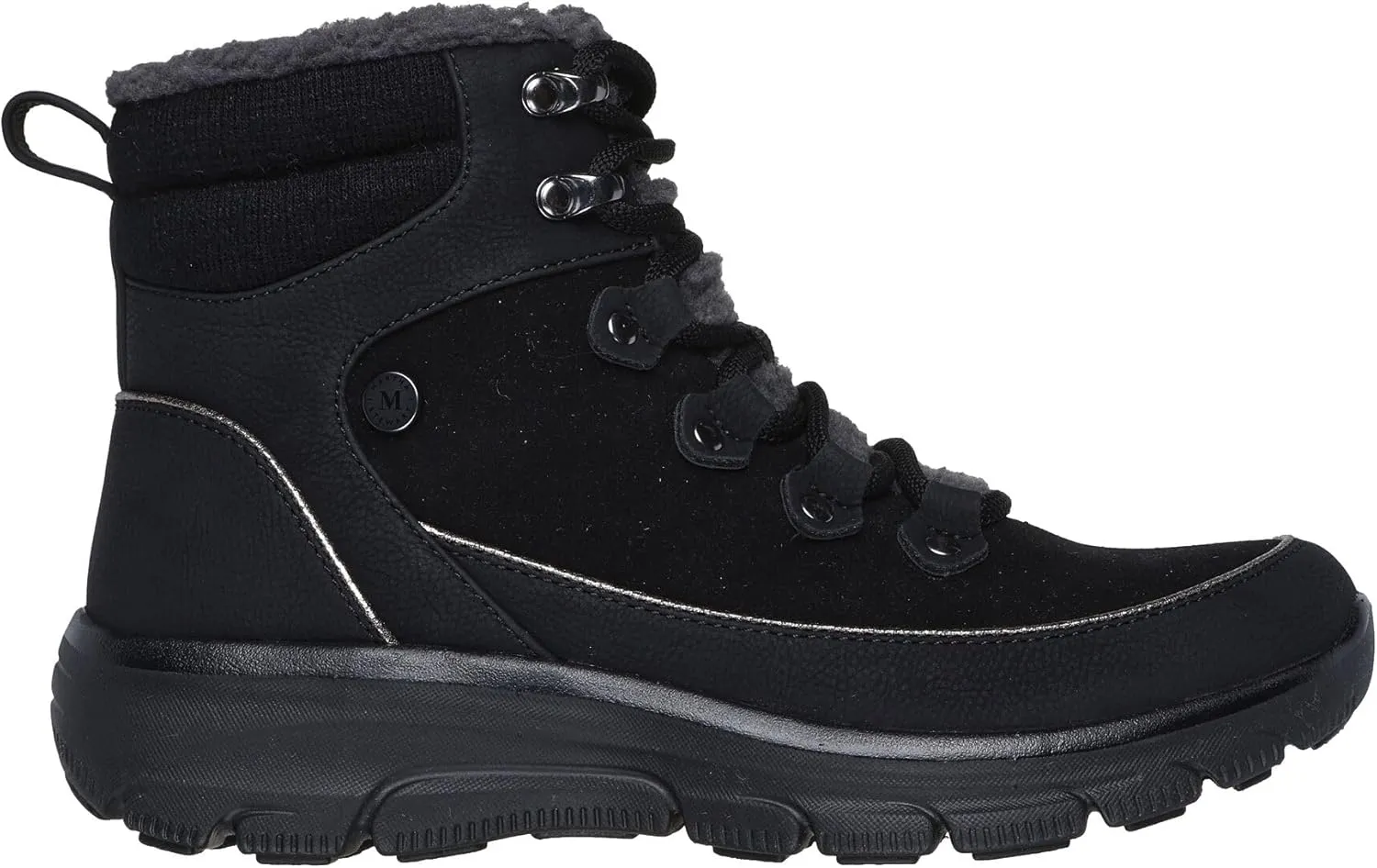 Skechers Women's Martha Stewart Relaxed Fit: Easy Going - Winter Road 2, Black, 10 Medium US