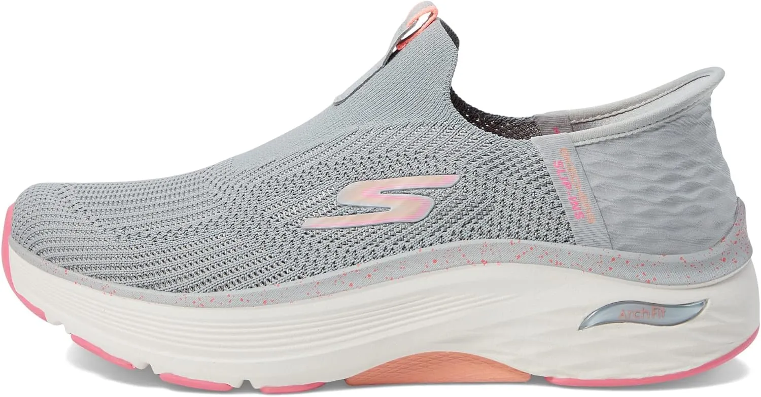 Skechers Women's Max Cushioning Arch Fit Fluidity Hands Free Slip ins