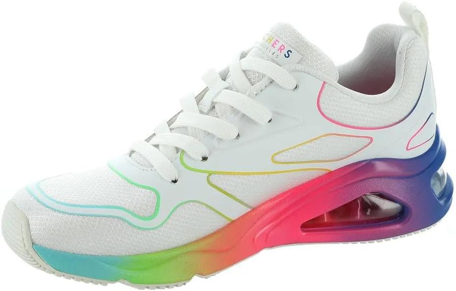Skechers Women's Tres air Uno Rainbow Roads