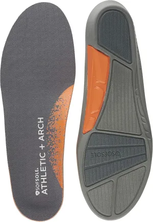 Sof Sole Men's Athletic High Arch Performance Full-Length Insole