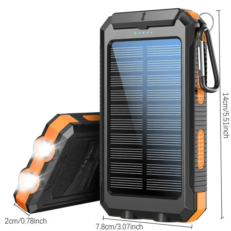 Solar Powered Powerbank (10000mAh)