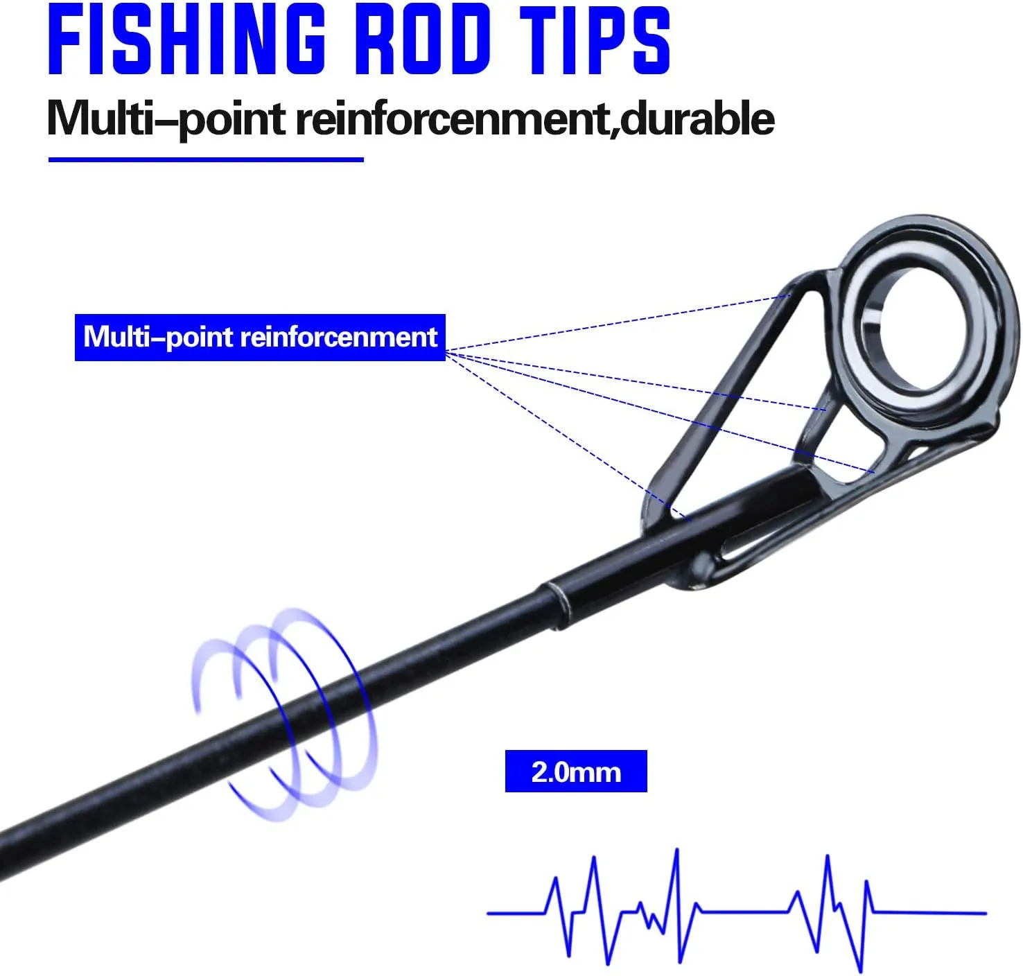 Sougayilang Telescopic Fishing Rod - 24 Ton Carbon Fiber,CNC Machined Reel Seat, Comfortable EVA Handle, Travel Fishing Rod for Bass Trout Fishing
