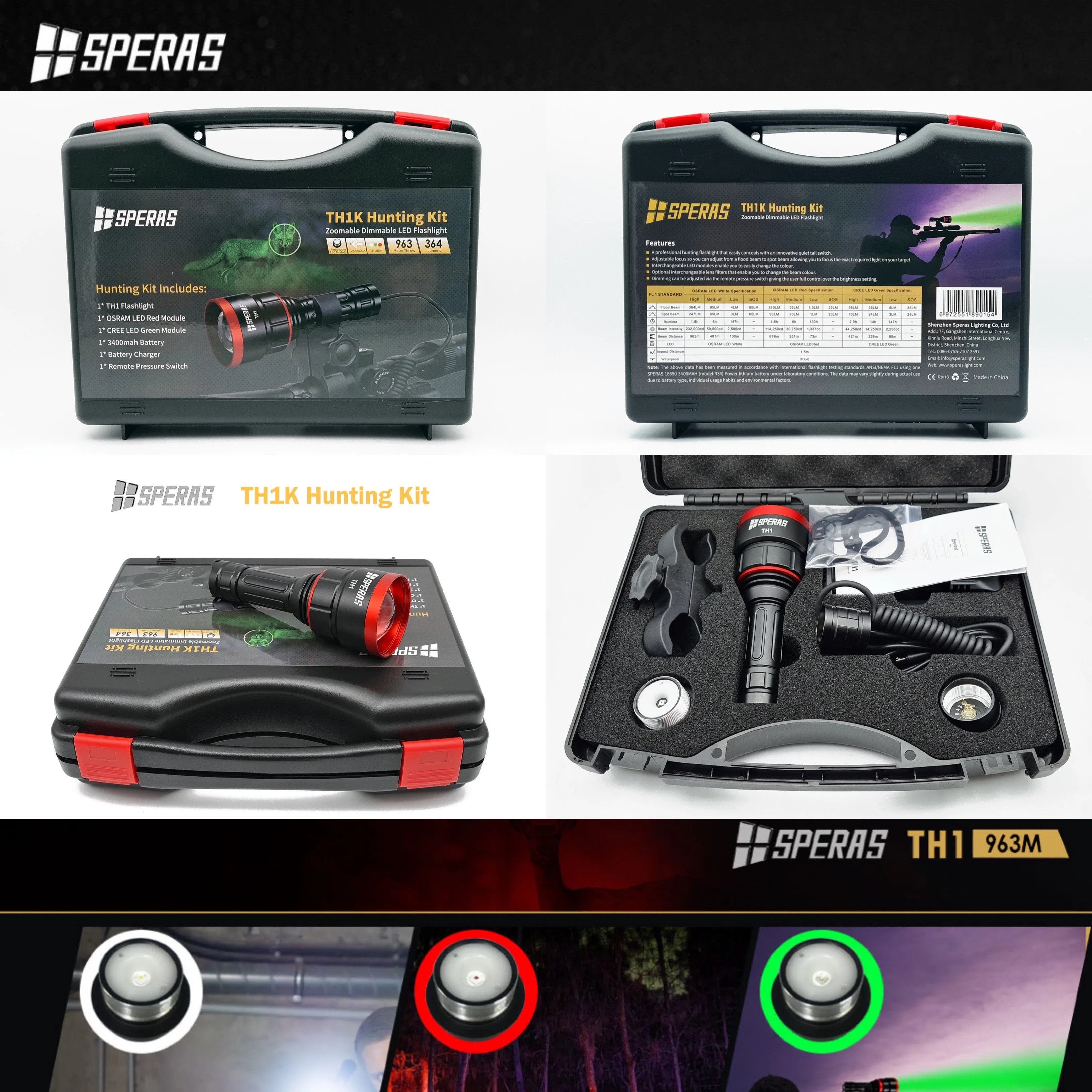 SPERAS TH1K Hunting Kit