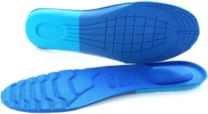 Sport Cushion Insole Massage Arch Support Stretch Breathable Plantar Fasciitis Shoe Pad Insert Sole for Woman Men(40-45 295mm)