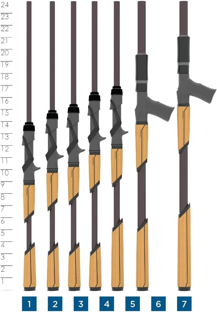 St. Croix Rods Mojo Bass Casting Rod, Premium Quality Casting Rod, Manufactured in North America