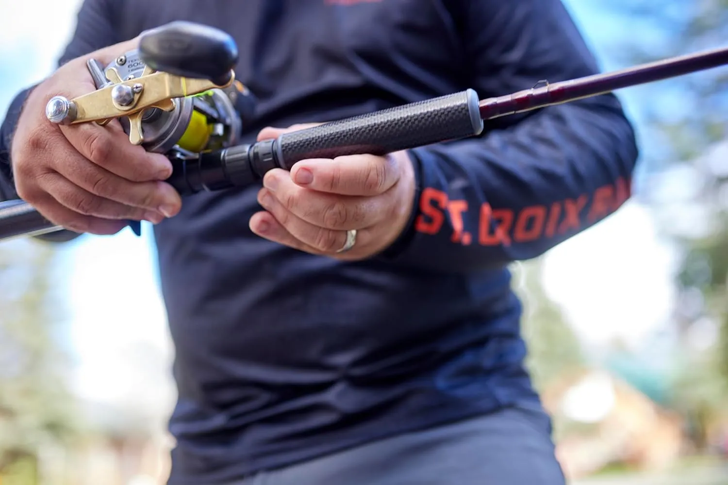 St. Croix Rods Onchor Carbon Casting Rod, Salmon and Steelhead, Premium Quality Casting Rod, Manufactured in North America