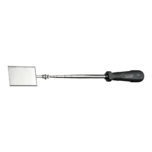Stahlwille 77401001 12920N Telescopic Mirror Tool with Oval-Section Rod, 65 x 43 mm dimensions mirrors, 65g, Made in Germany