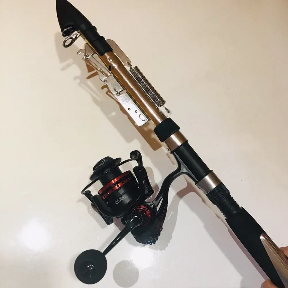 Stainless Steel Automatic Fishing Rod