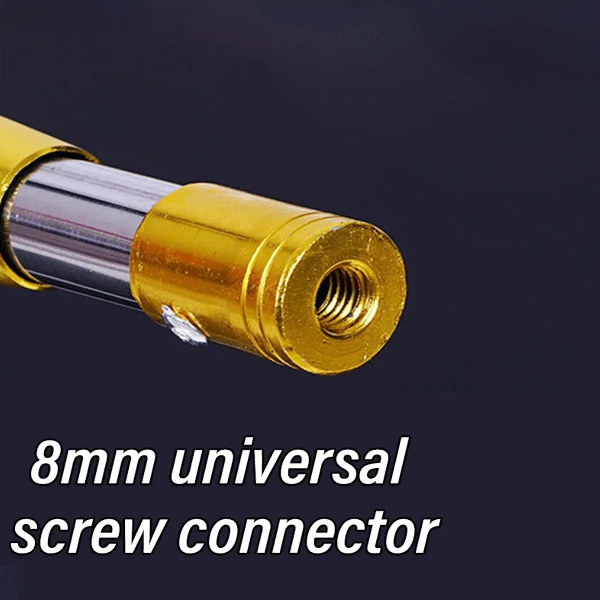 Stainless Steel Telescopic Mesh Rod Extendable Fishing Landing Net Handle Pole