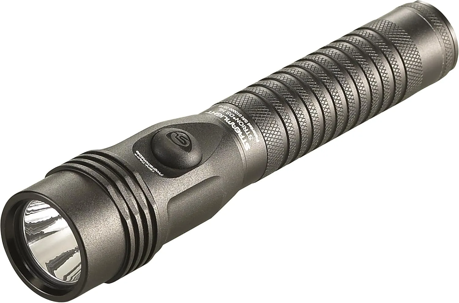 Streamlight 74612 Strion DS HL 700-Lumen Rechargeable Flashlight with IEC Type A (120V/100V) AC/12V DC, and 2 Holders, Black