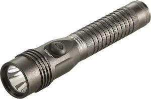 Streamlight 74612 Strion DS HL 700-Lumen Rechargeable Flashlight with IEC Type A (120V/100V) AC/12V DC, and 2 Holders, Black
