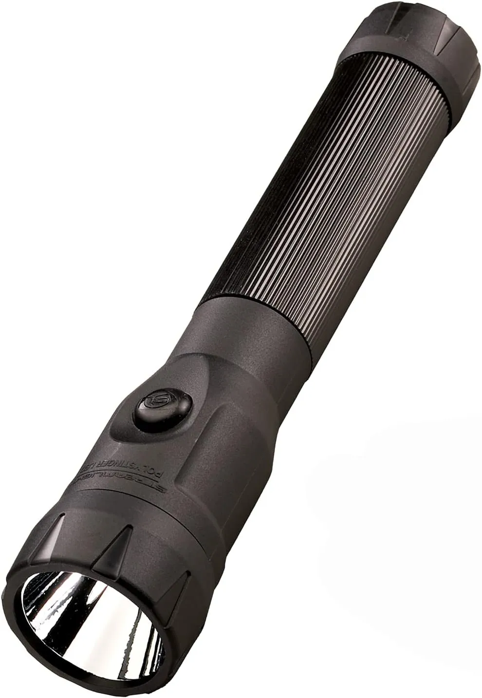 Streamlight 76112 PolyStinger LED 485-Lumen Rechargeable Flashlight with 12-Volt DC Smart Charger, Black