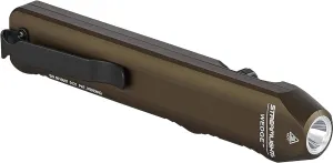 Streamlight 88811 Wedge 300-Lumen Slim Everyday Carry Flashlight, Includes USB-C Cable and Lanyard, Coyote