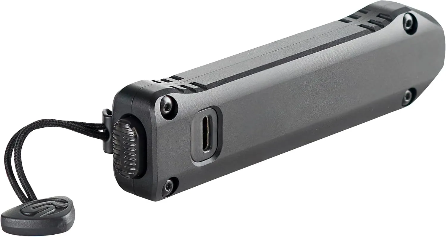 Streamlight 88812 Wedge XT 500-Lumen Slim Everyday Carry Flashlight, Includes USB-Cable and Pocket Lanyard, Black