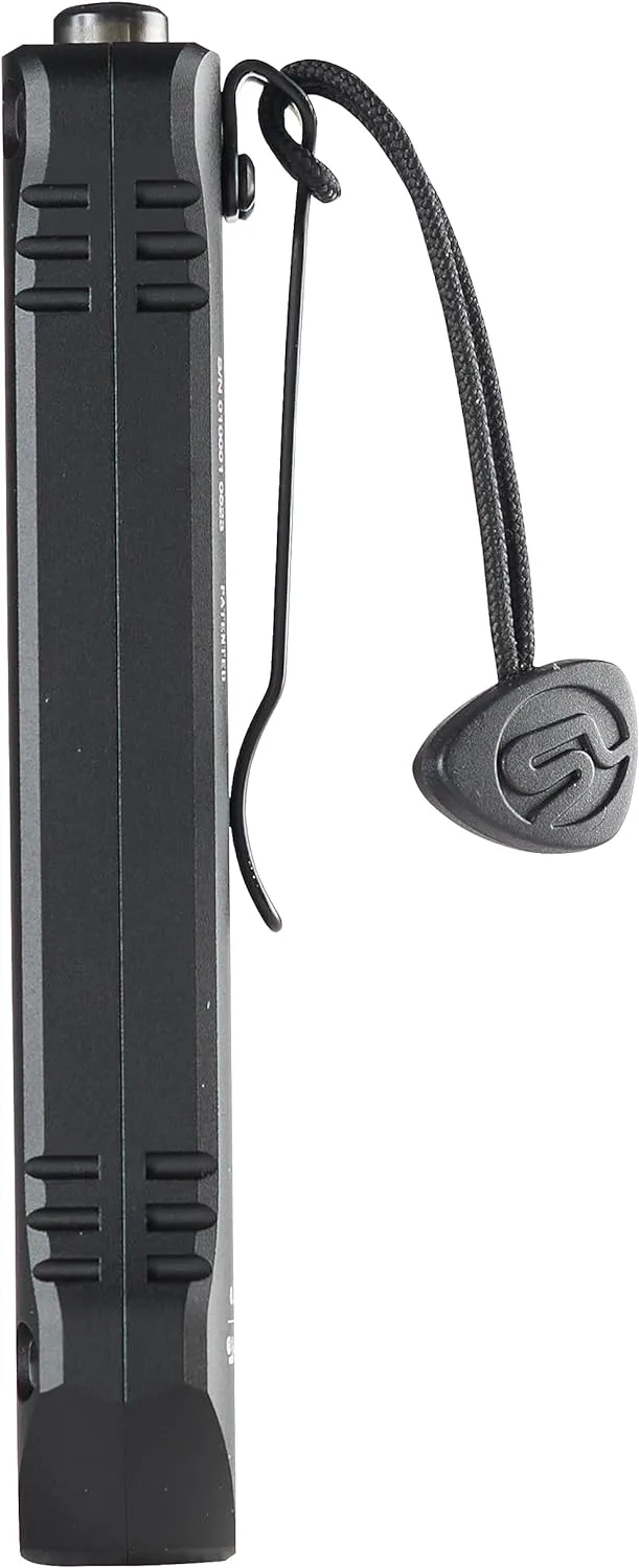 Streamlight 88812 Wedge XT 500-Lumen Slim Everyday Carry Flashlight, Includes USB-Cable and Pocket Lanyard, Black