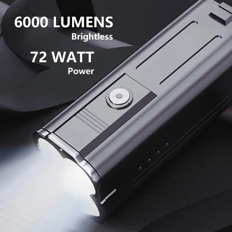 SuperFire M20 Rechargeable LED USB Flashlight with built-in Cell Phone Charger