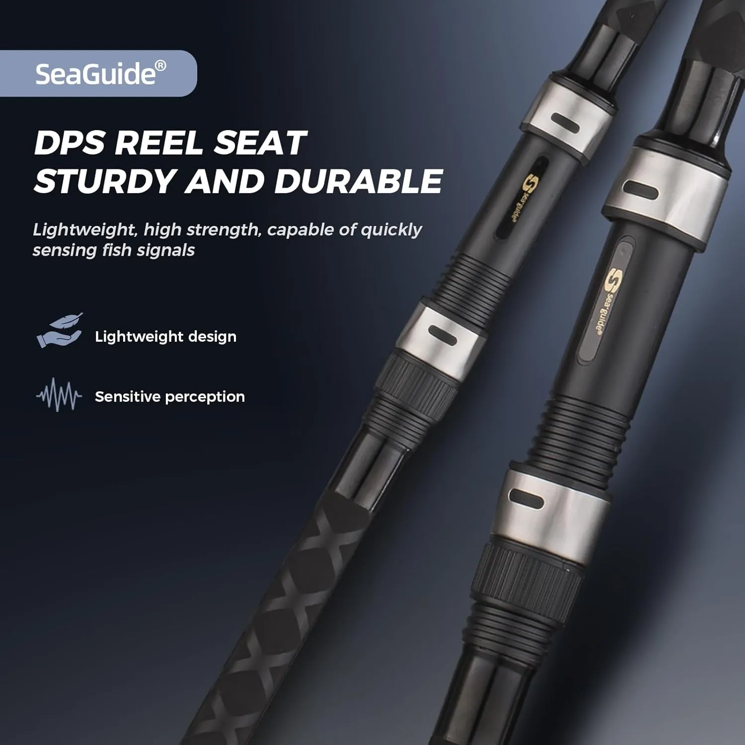 Surf Rod Graphite Surf Spinning Fishing Rod with Seaguide Reel Seat