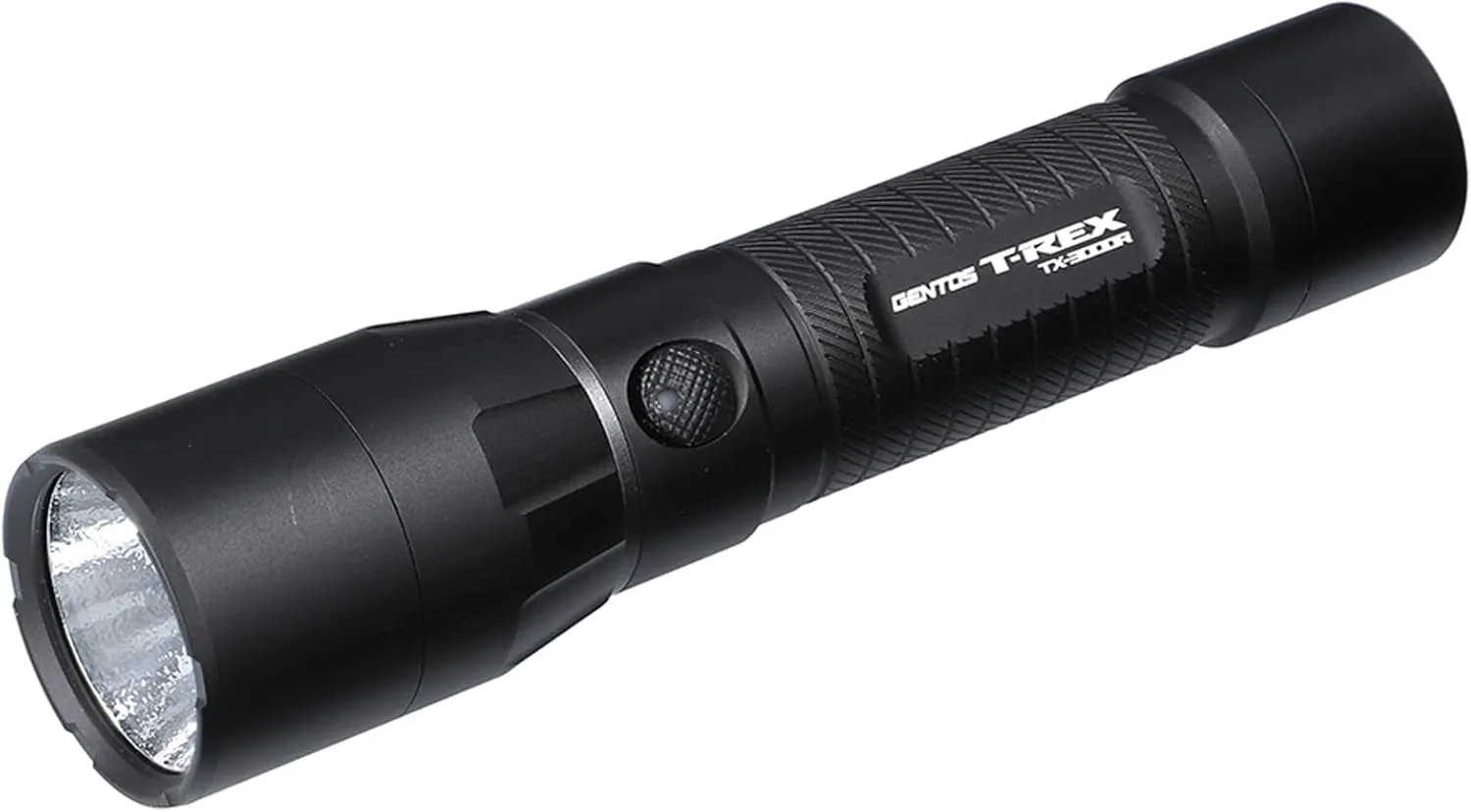 T-Rex TX-3000R LED Flashlight, USB Rechargeable, Brightness: 3,000 Lumens, Operation Time: 2 Hours, Dust Resistant, Water Resistant, 3.3 ft (1 m), Uses Dedicated Rechargeable Battery