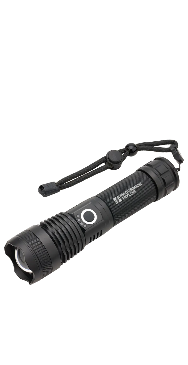Tactical Rechargeable 15W LED Flashlight