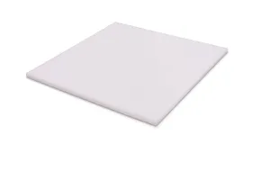 Teflon - PTFE Virgin Plastic Sheet Plate 1 1/2" (1.57") x 12" x 12"