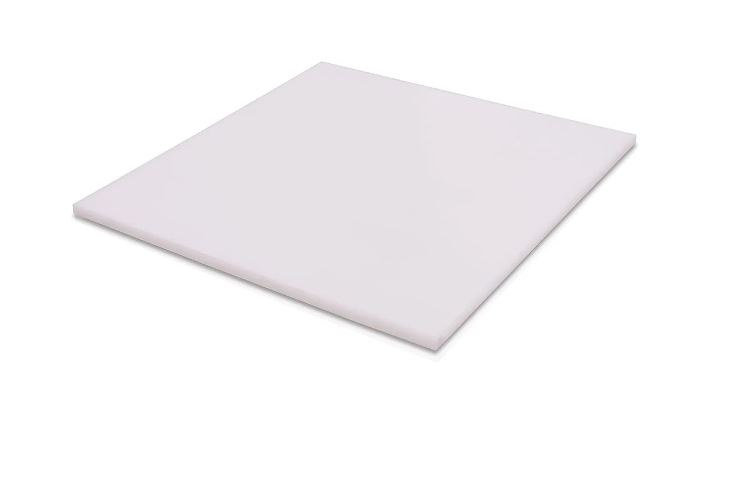 Teflon - PTFE Virgin Plastic Sheet Plate 1 1/2" (1.57") x 12" x 12"