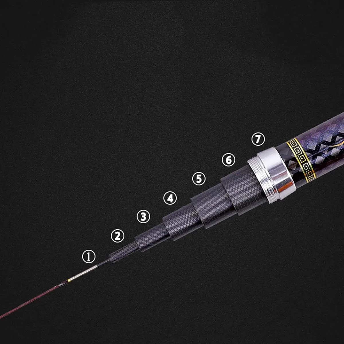 Telescopic Fishing Rod Carbon 8m 9m 10m 11m 12m 13m 14m 15m 16m Ultralight and Super Hard Fishing Rods Long Range