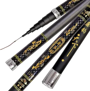 Telescopic Fishing Rod Carbon 8m 9m 10m 11m 12m 13m 14m 15m 16m Ultralight and Super Hard Fishing Rods Long Range