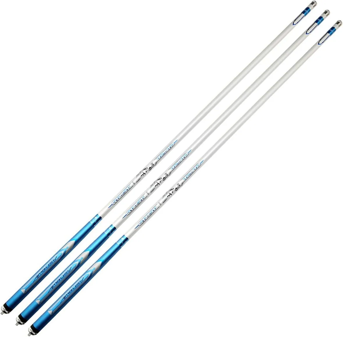 Telescopic Fishing Rods Carbon Fishing Rod 2.7-7.2 M Ultra-Light Super Hard 28 Tone Fishing Rod Fishing Tackle (Color : Blue White, Size : 5.7m)