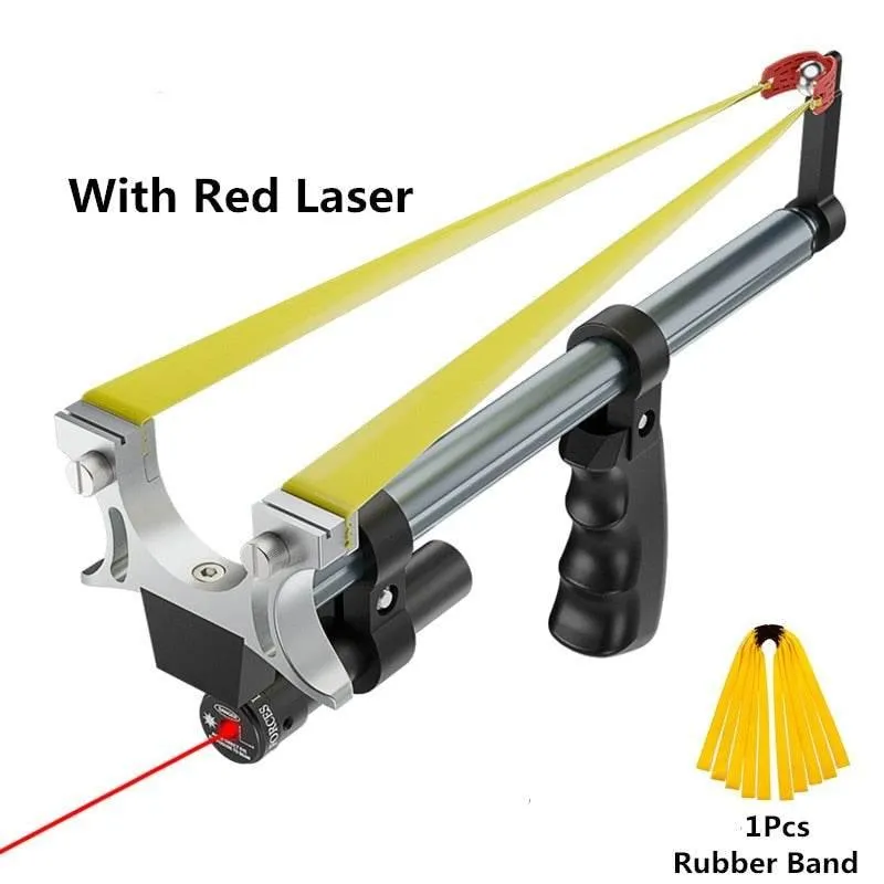 Telescopic Laser Slingshot - High Power Precision Shooter