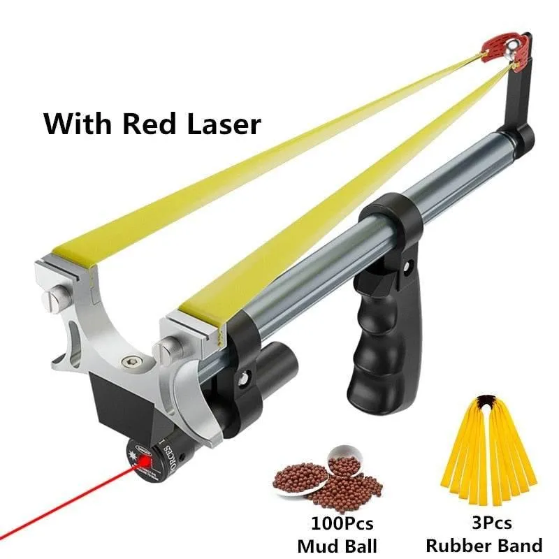 Telescopic Laser Slingshot - High Power Precision Shooter