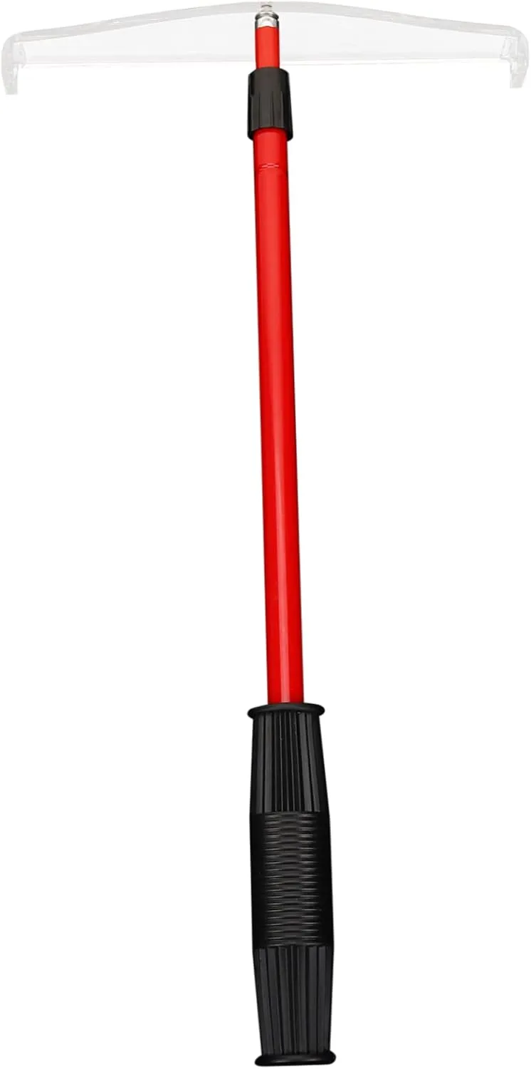 Telescopic Poker Chip Rake Collector Dealer Rake for Poker Chips Sturdy Telescopic Rod