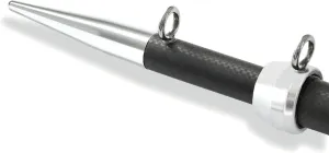 Tigress XD 3K Carbon Fiber 18' Telescoping Center Rigger with Patented Tigress Track Internal Tracking System, for use on Sports Fishing Boats up to 40 feet