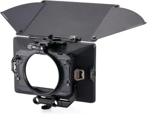 Tilta Mirage Pro Matte Box Base Kit | Carbon Fiber Hood & Top Flag | Use up to 3 4x5.65 Filters | 67, 72, 77, 82, 95, 110 & 136mm Lens Front Adapters | 15mm LWS Mounting Bracket | Carrying Case