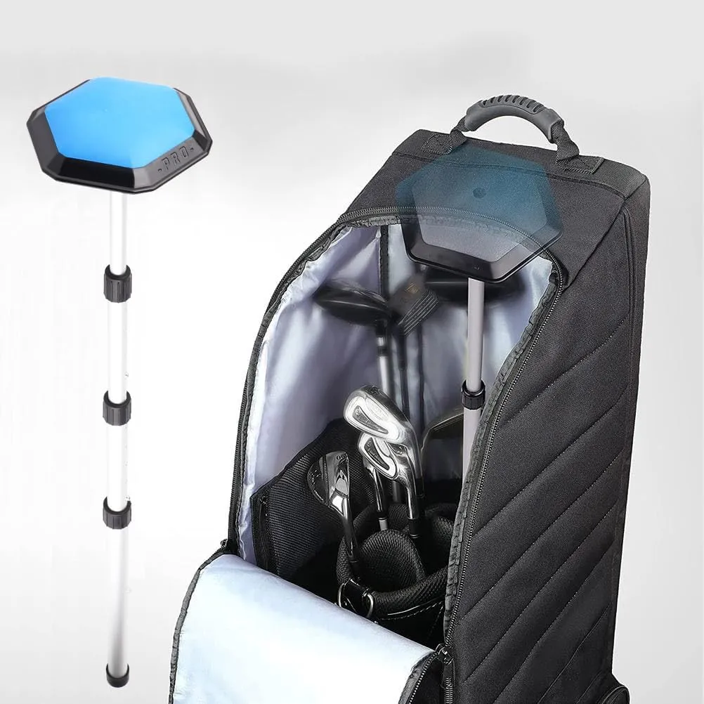 Travel Bags Support Rod, Telescopic Travel Bag Support System, Club Bag Accessories with 4 Sections Expansion Joints