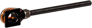 TRU Ball Axcel Curve Cube Scope - 8mm Inside Dia. w/ #8-32 Rod - .029 Pin - Right Hand - Red Fiber - Black Scope