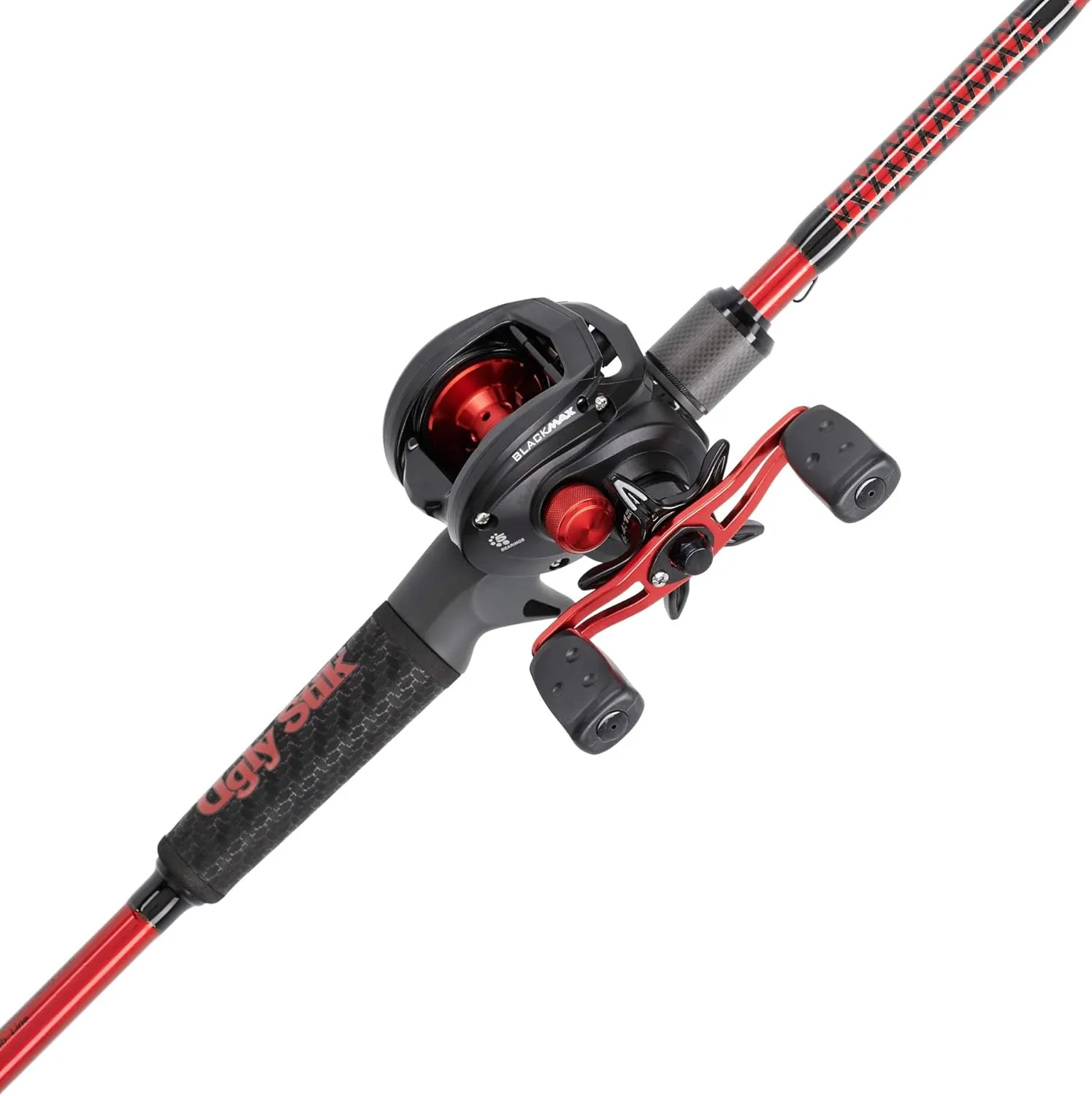 Ugly Stik Carbon Low Profile Baitcast Reel and Fishing Rod Combo