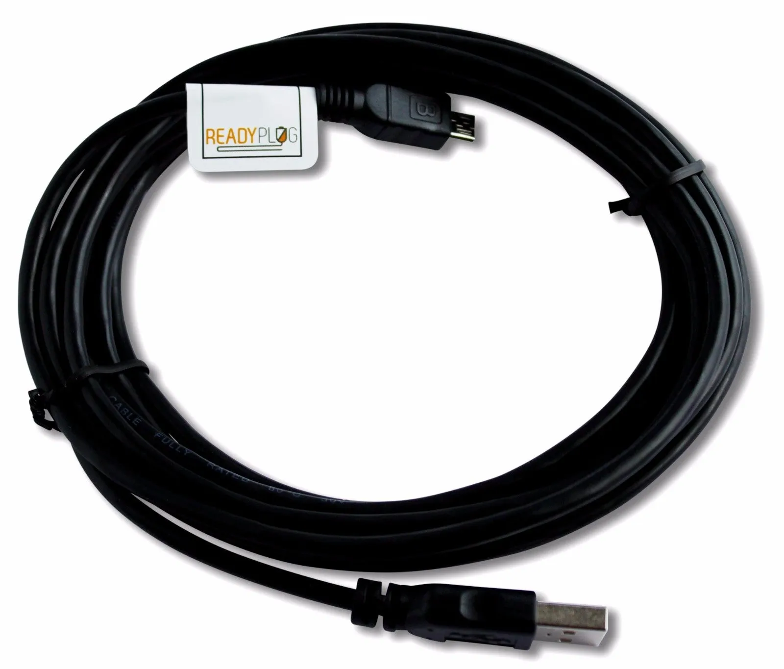 USB Cable for Charging WakaWaka Power  Solar Flashlight and Charger (10 Feet)