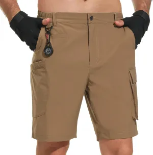 VAYAGER Men's Stretch Cargo Shorts Quick Dry Lightweight Shorts for Hiking Golf Travel Outdoor Casual