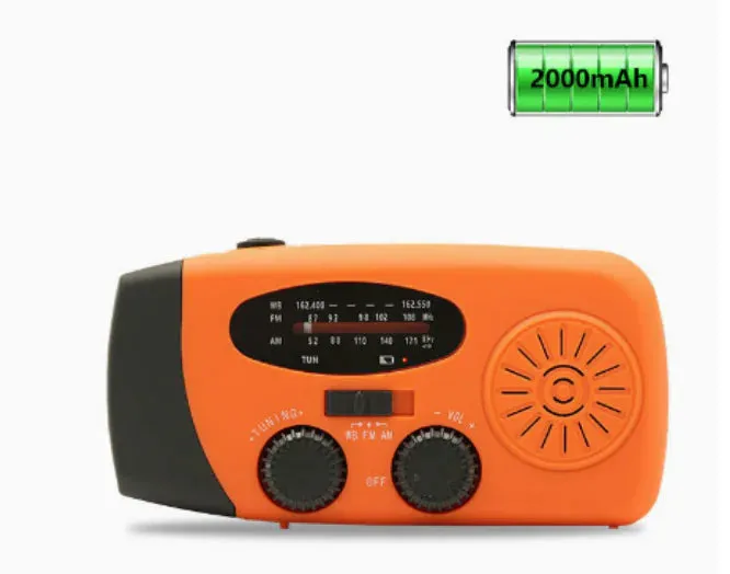 Versatile Emergency Radio with Powerful Flashlight