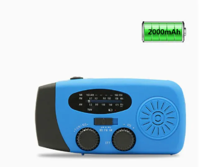 Versatile Emergency Radio with Powerful Flashlight