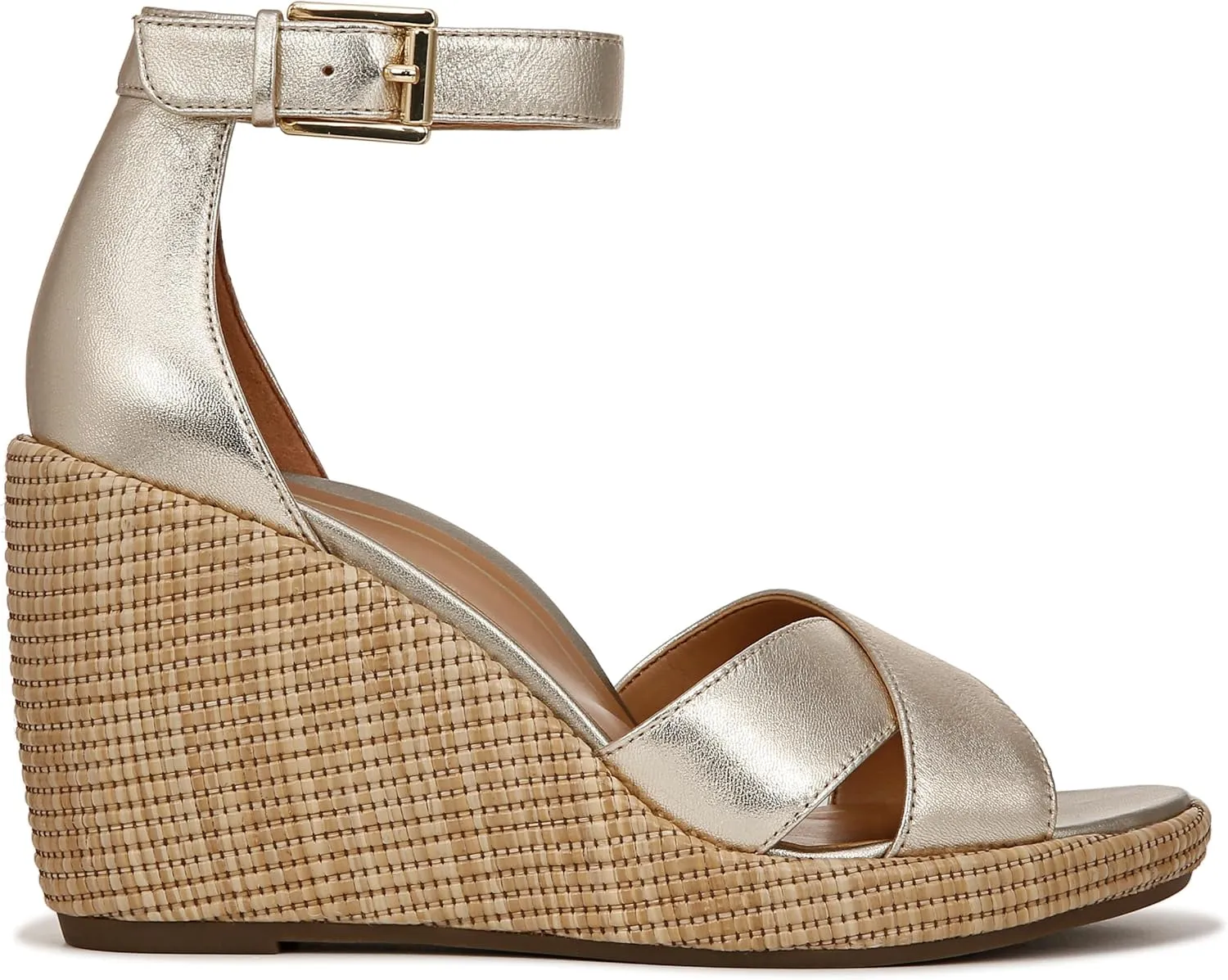 Vionic Women's Venus Marina Comfortable Wedge Heels- Supportive Wedges Comfort Shoes That Includes a Concealed Orthotic Insole Sizes 5-12