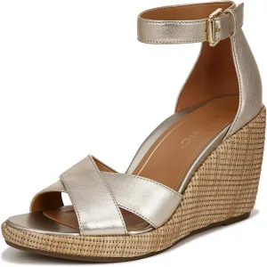Vionic Women's Venus Marina Comfortable Wedge Heels- Supportive Wedges Comfort Shoes That Includes a Concealed Orthotic Insole Sizes 5-12