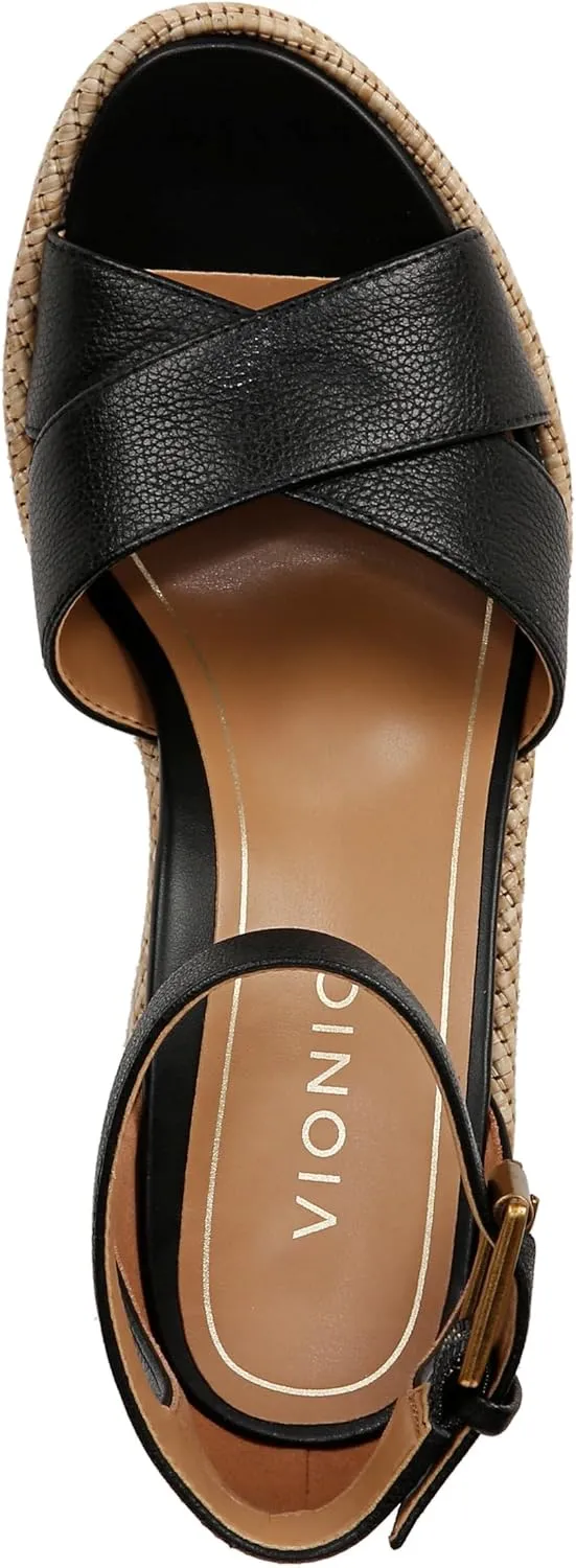 Vionic Women's Venus Marina Comfortable Wedge Heels- Supportive Wedges Comfort Shoes That Includes a Concealed Orthotic Insole Sizes 5-12