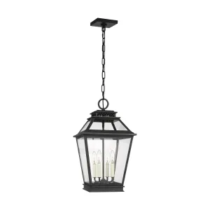 Visual Comfort Studio Four Light Hanging Lantern